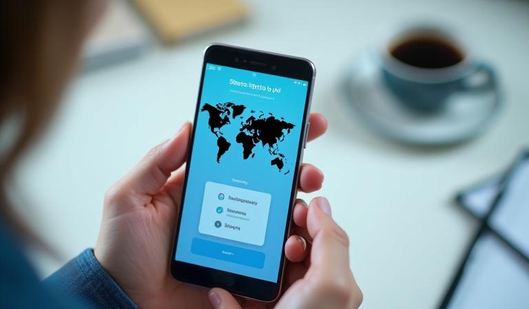 واجهة تطبيق شحن الرصيد الدولي